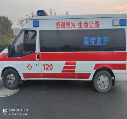 永城救护车出租服务案例3